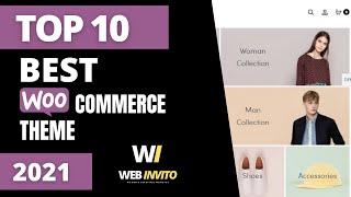 TOP 10 Best WooCommerce Themes For WordPress 2021 |  themeforest WordPress theme  | WebInvito