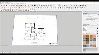 How to resize imported image in SketchUp ?