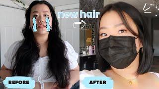 I CUT MY HAIR ‍️ my first paint class, dim sum, matcha cafe | LOVE YOURSELF DIARIES | Linda Yang