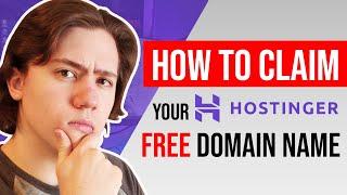  Get a Free Domain Name & Domain Registration at Hostinger 