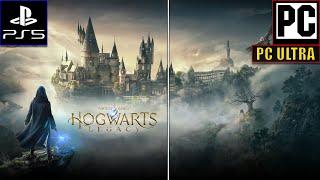 Hogwarts Legacy | PS5 vs PC ULTRA | 60 FPS TEST | Graphics Comparison | 4K | Harry Potter