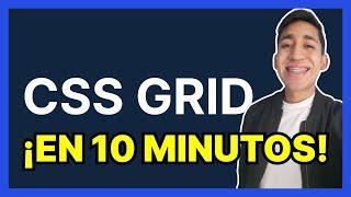  CSS GRID en 10 minutos (DESDE CERO).