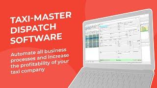 Taxi-Master dispatch software.Taxi management software with a taxi app like Uber.