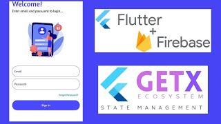 Sign in Sign up - Flutter Firebase using GetX tutorial 2021