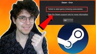 How To Fix Steam Missing Executable