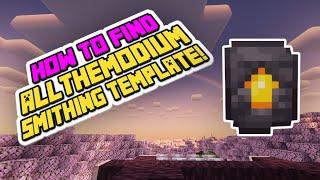 How to Find Allthemodium Smithing Template in Minecraft 1.20 - All The Mods 9 - ATM9 - Ancient City!