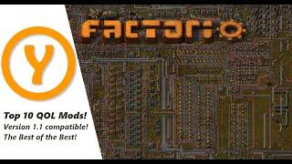 Factorio Top 10 QOL Mods (Quality of Life Mods)