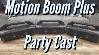 THREE Soundcore Motion Boom Plus PARTY CAST!