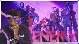 Imagine Dragon & J I D   Enemy  ( ARCANE League of Legends ) REACTION!!!