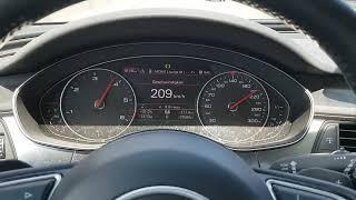 Audi A6 Avant 3.0 V6 TDI biturbo 320 PS Autobahn Beschleunigung acceleration vmax 252 kmh