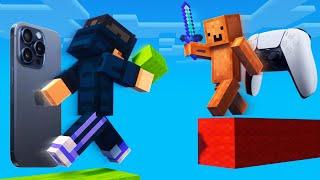 Best Minecraft Mobile Player VS Controller Player