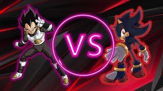 Vegeta (Xeno) vs Shadow(Archie) | Sprite Animation