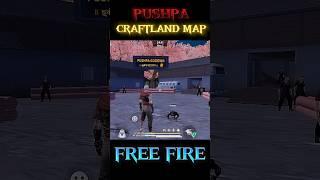 Pushpa 2 x Free Fire: New Craftland Map Code Revealed! #freefire #puspa