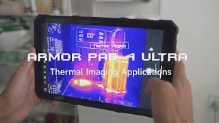 Ulefone Armro Pad 4 Ultra Thermal: Built-in Thermal Camera Showcase