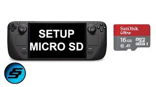 How To Setup Micro SD Card On Steam Deck