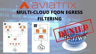 MCNA EP21 | Multi-cloud FQDN Egress Filtering with Aviatrix | AWS, Azure, GCP, OCI