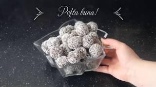 BILUTE DE BISCUITI CU COCOS || BISCUITS BALLS WITH COCONUT