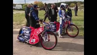 Emil Sayfutdinov beim Speedway Training in Wittstock