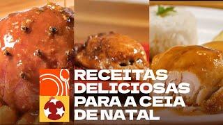 Receitas deliciosas para a ceia de natal