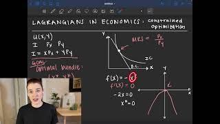 lagrangians in economics: constrained optimization