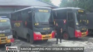 Kantor Lampung Post diteror lewat telepon - iNews Siang 19/03