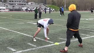 2022 NE Football Showcase (29): WR/OL Matthew Dickinson (Blue Devils EHHS)