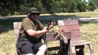 Using Cattails to create Natural Cordage