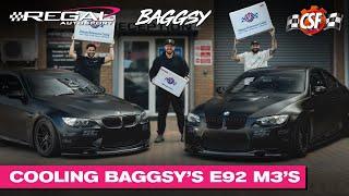 BAGGSY'S E92 M3 DRIFT CARS GET THE ULTIMATE CSF COOLING PACKAGE [GOODWOOD DRIFTING EXPERIENCE]