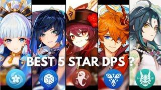 Who is BEST C0 5 STAR ? 5 F2P DPS Showcase [ Genshin Impact ]