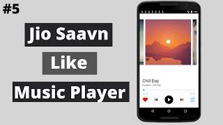 Jio Saavn Like Music Player | Play Song From Url | Firebase Url