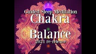 Chakra Balance with rain sounds ~ Hypnosis Sleep Talk Down female voice ~ Kim Carmen Walsh