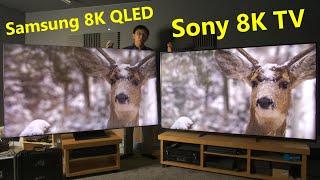 Samsung 8K QLED vs Sony 8K TV Comparison (2020)