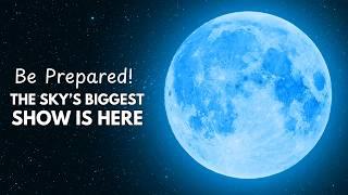 Space Alert: A Rare Super Blue Moon is Coming. You Can't Afford to Miss!