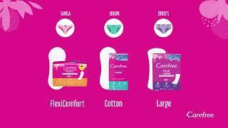 Choose the panty liners that perfectly fit your panties!