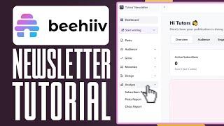 Beehiiv Newsletter Full Tutorial For Beginner's (2024)