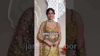 Rating celebrities outfit at anant ambani and radhika merchant wedding #shorts #sidkiara #yt