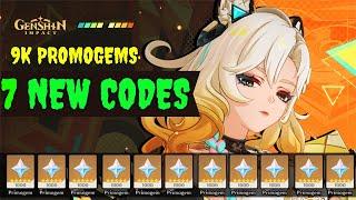 9k PROMOGEMS !! GENSHIN IMPACT REDEEM CODES 2024 - GENSHIN IMPACT CODES 2024 - GENSHIN CODES