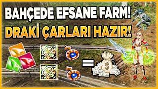 KARUS IRKININ İÇİNDE FARM ATTIM ! | DRAKİ ÇARLARIMIZ GÜZEL KAZANDIRDI ! | Knight Online Pandora #4