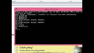 2-dars Python  dasturlash tilida o'zgaruvchilarni tavsiflash