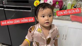 Cười đau bụng khi lần đầu Trà Sữa đ.ập đồ đạc, nói con nổi “đi.ên” rồi khi không khí nhà căng thẳng…