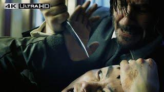 John Wick 3 4K HDR | Knife Shop Fight