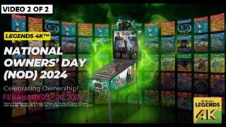 Video 2 of 2: Legends 4K™ NOD 2024 Join the Celebration!