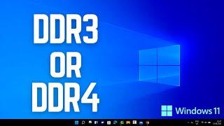 How to check the RAM type DDR3 or DDR4 in Windows 11