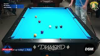 BJ Ussery vs Josh Heeter - 9 Ball Tournament - Hot Seat - Points Event #2 - 2/15/25