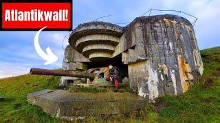  Gigantische Bunker und riesige Kanonen der Wehrmacht am Atlantikwall erkundet!