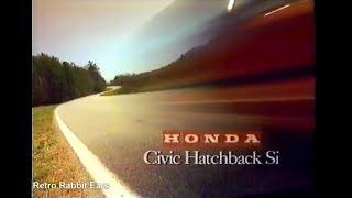 1990 Honda Civic Hatchback SI TV Commercial