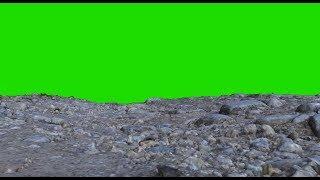 FREE HD Green Screen - PLANET SURFACE CLIFF REVEAL