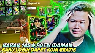 GUA SIKAT EVENT EPIC DOUBLE BOOSTER KAKA 105 & POTW RAPHINHA MODE EL CLASICO EFOOTBALL 2025 MOBILE