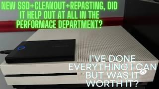 Did Repasting and cleaning my Xbox one S help its performance?