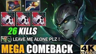 INCREDIBLE MEGA CREEPS COMEBACK Pirate Hat Phantom Assassin VS Medusa Epic Carry Battle 7.29 Dota 2